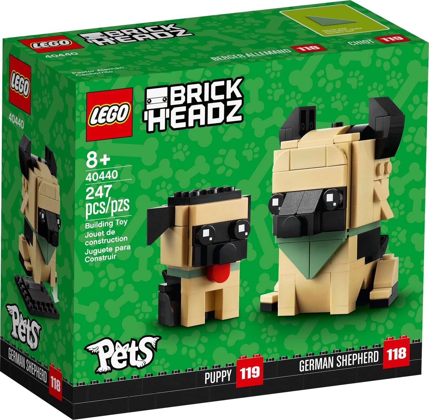 40440 German Shepherd (Retired) LEGO Brickheadz