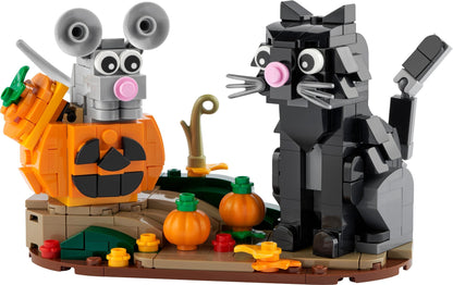 40570 Halloween Cat & Mouse (Retired) LEGO Seasonal