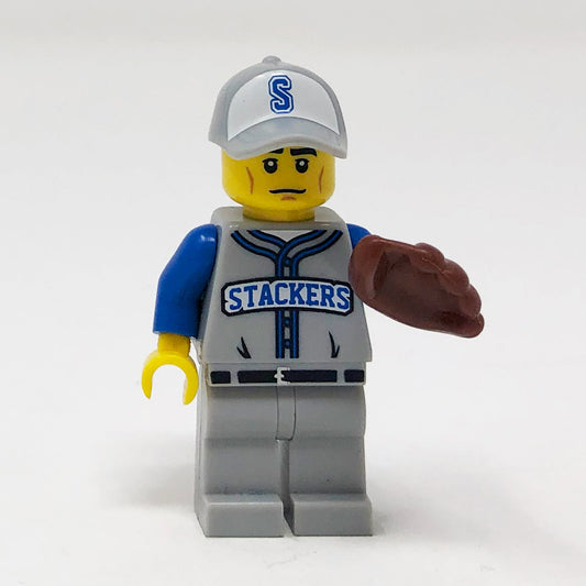 S10 Baseball Fielder - Series 10 Minifigure (col157)