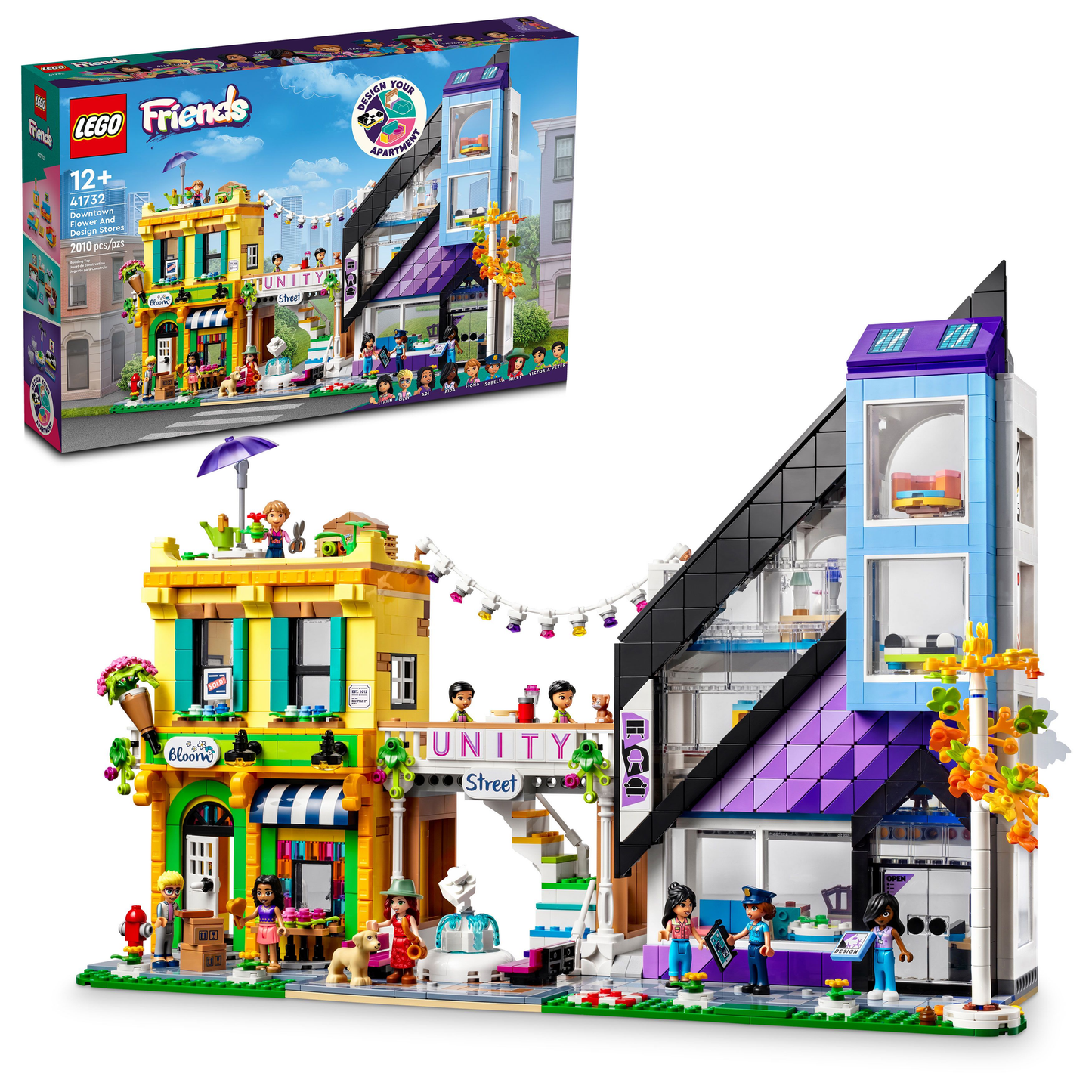 41732 Downtown Flower and Design Stores (Retired) LEGO Friends