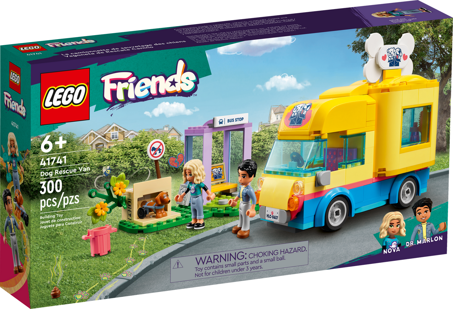 41741 Dog Rescue Van (Retired) LEGO Friends