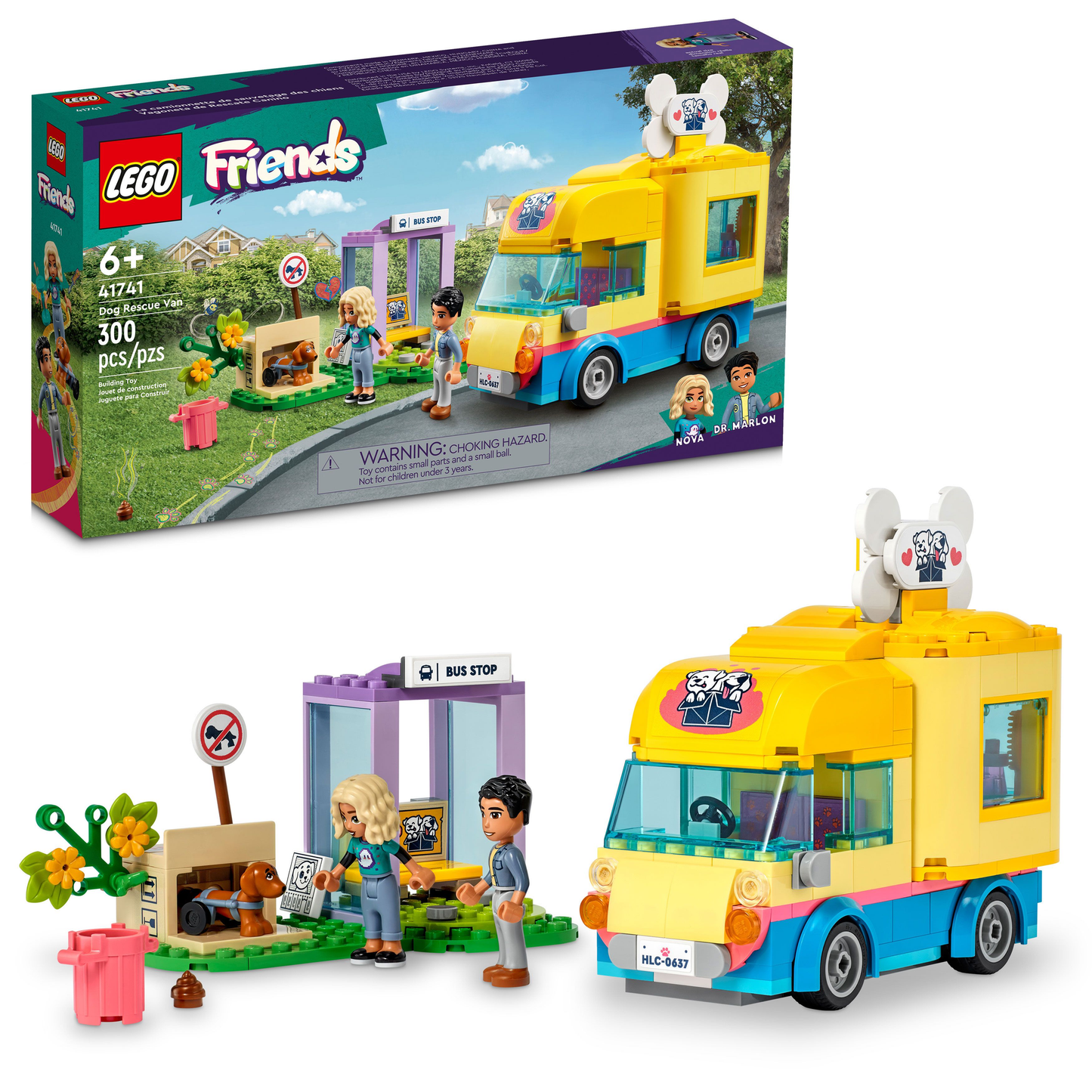 41741 Dog Rescue Van (Retired) LEGO Friends