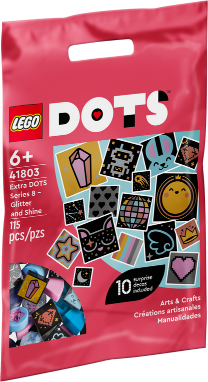41803 Extra DOTS Series 8 - Glitter and Shine (Retired) LEGO DOTS