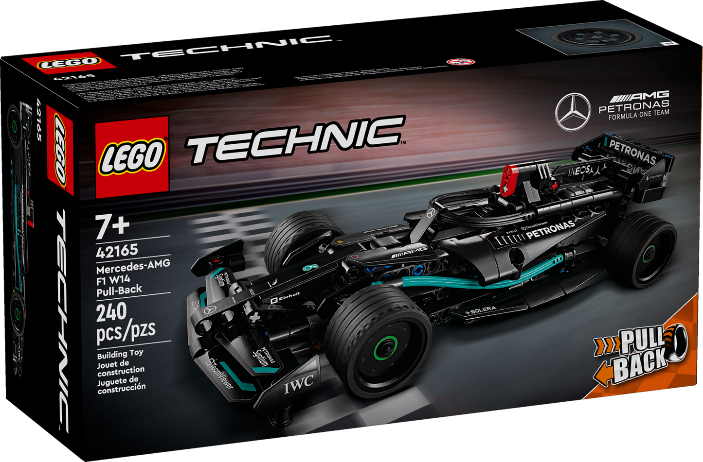 42165 Mercedes-AMG F1 W14 Pull-Back 42165
