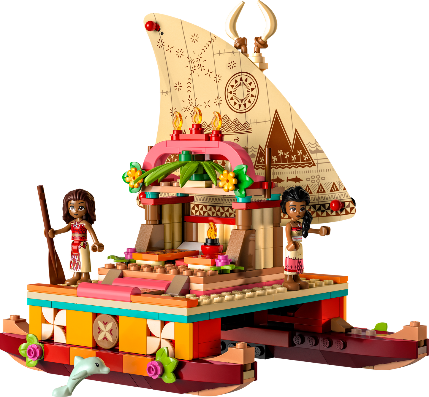 43210 Moana's Wayfinding Boat