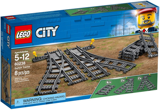 60238 Switch Tracks (Retired) LEGO City