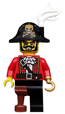 S8 Pirate Captain - Series 8 Minifigure (col127)