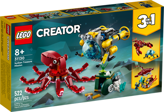 31130 Sunken Treasure Mission (Retired) LEGO Creator