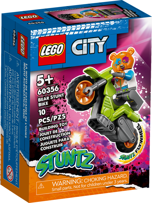 60356 Bear Stunt Bike (Retired) LEGO City