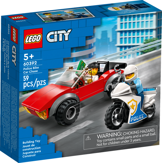 60392 Police Bike Car Chase