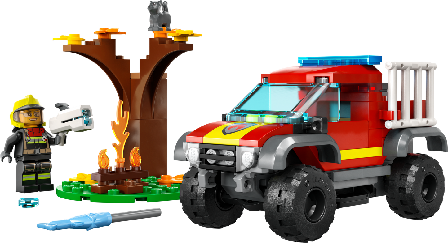 60393 4x4 Fire Truck Rescue (Retired) LEGO City