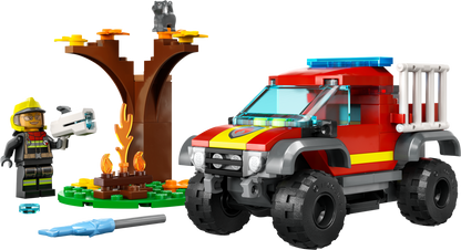 60393 4x4 Fire Truck Rescue (Retired) LEGO City