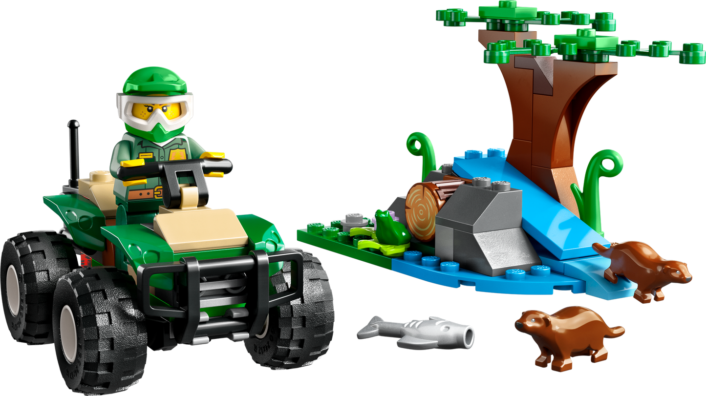 60394 ATV and Otter Habitat (Retired) LEGO City