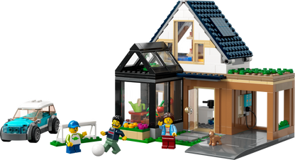 60398 Family House and Electric Car (Retired) LEGO City