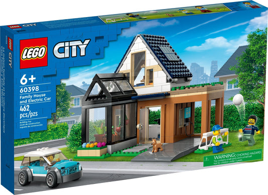 60398 Family House and Electric Car (Retired) LEGO City