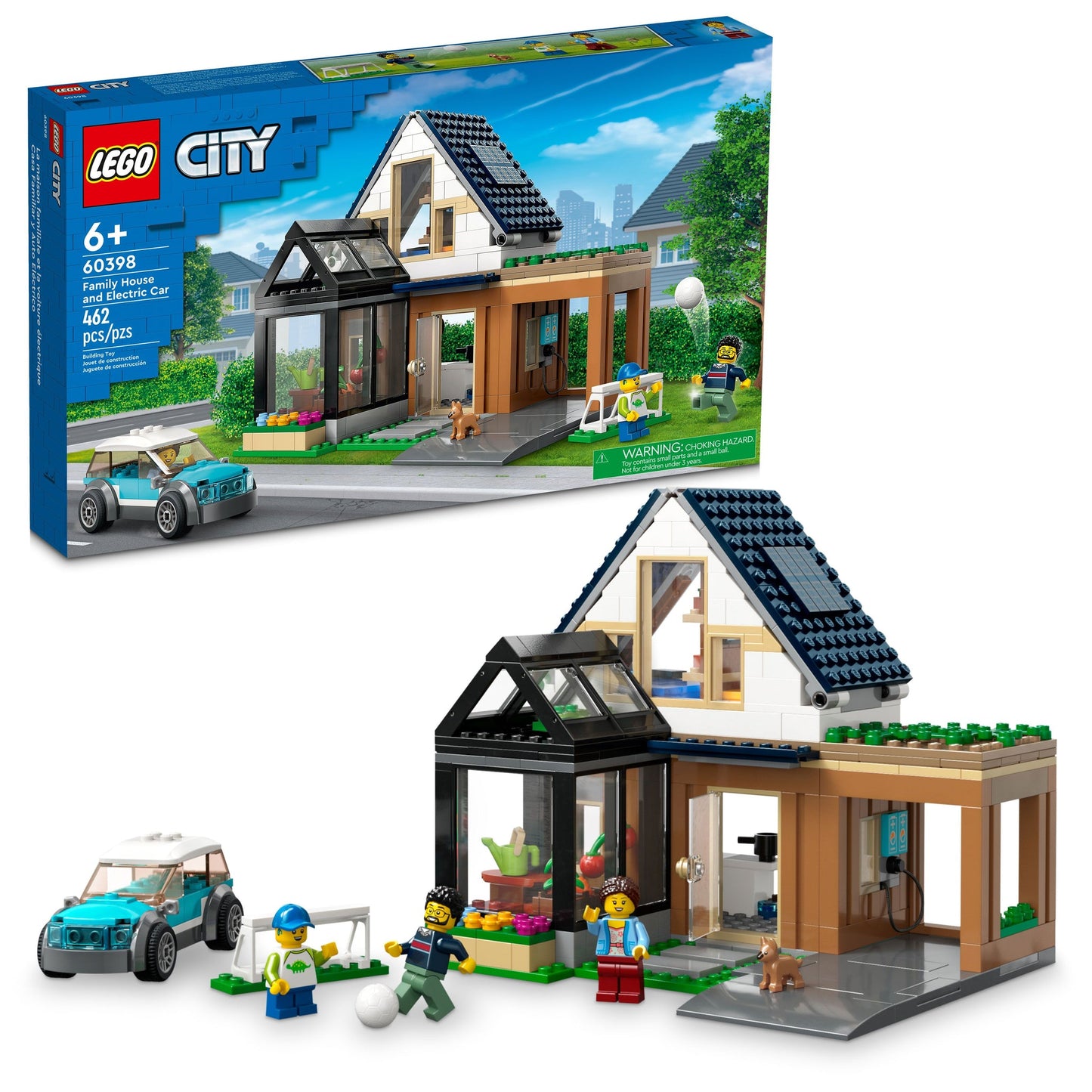 60398 Family House and Electric Car (Retired) LEGO City