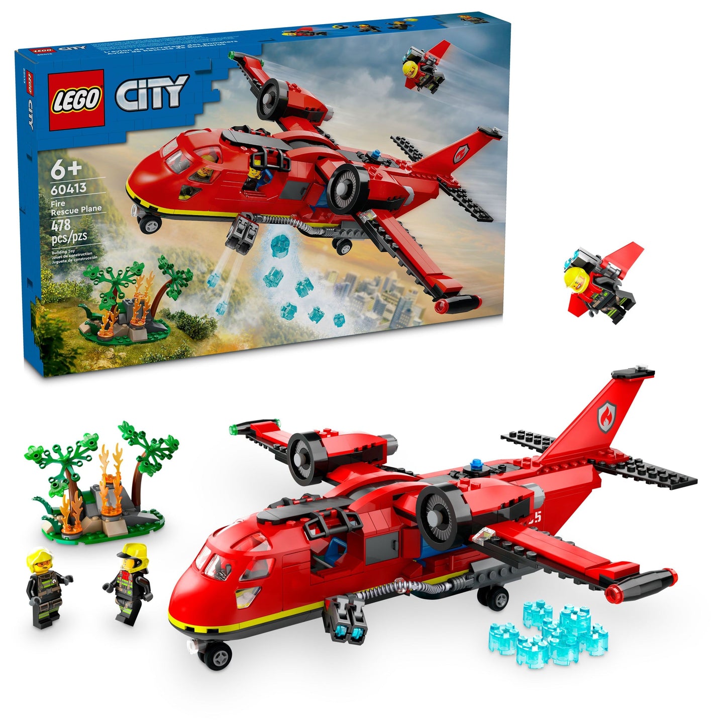 60413 Fire Rescue Plane