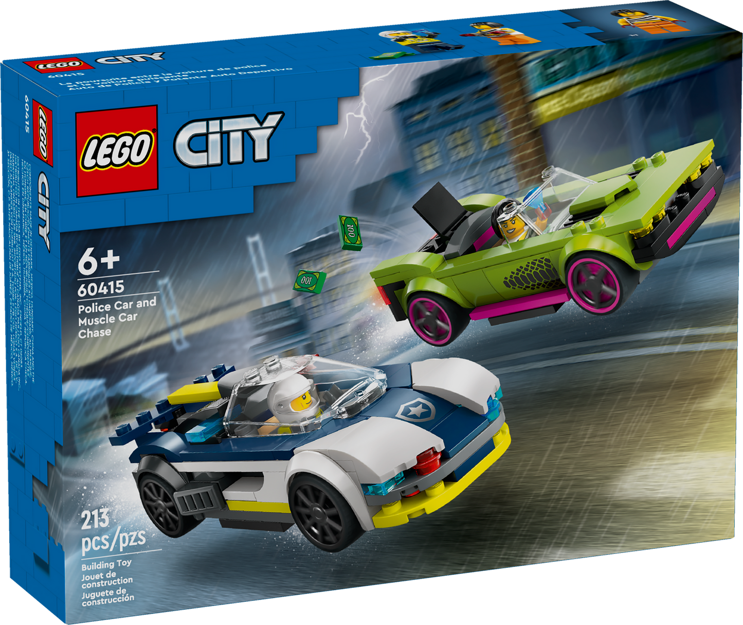 60415 Police Car and Muscle Car Chase