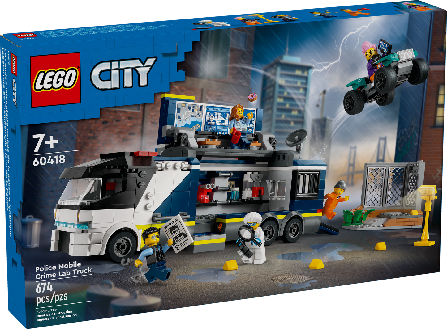 60418 Police Mobile Crime Lab Truck