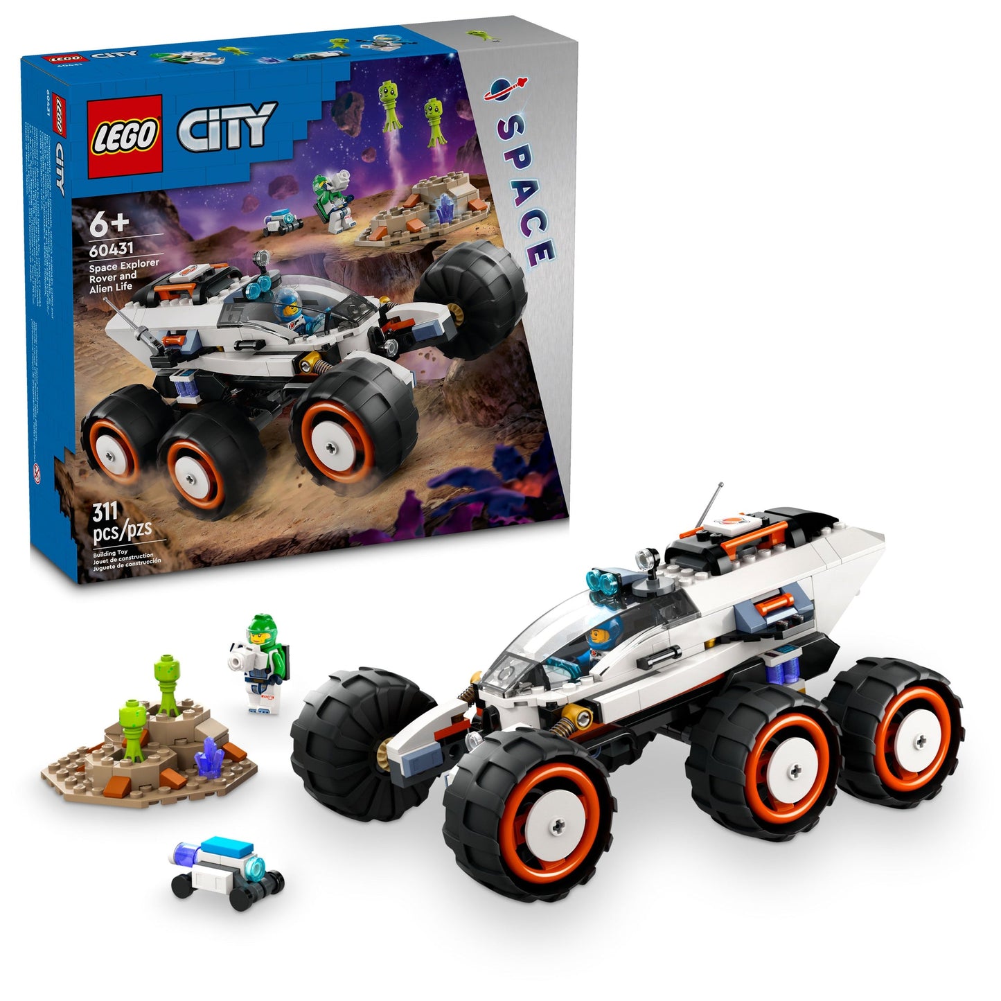 60431 Space Explorer Rover and Alien Life