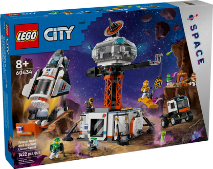 60434 Space Base and Rocket Launchpad