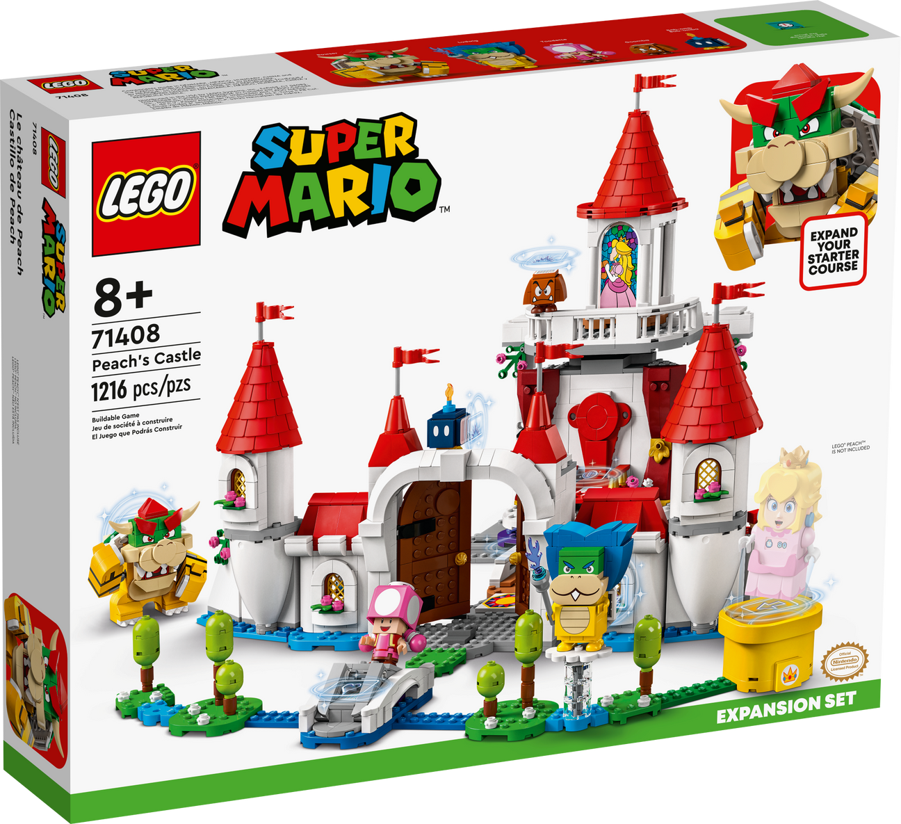 71408 Peach's Castle Expansion Set (Retired) LEGO Super Mario