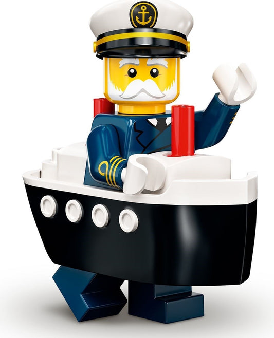 S23 Ferry Captain - Series 23 Minifigure (col407)