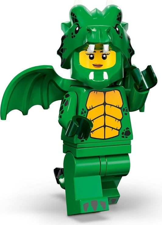 S23 Green Dragon Costume - Series 23 Minifigure (col409)