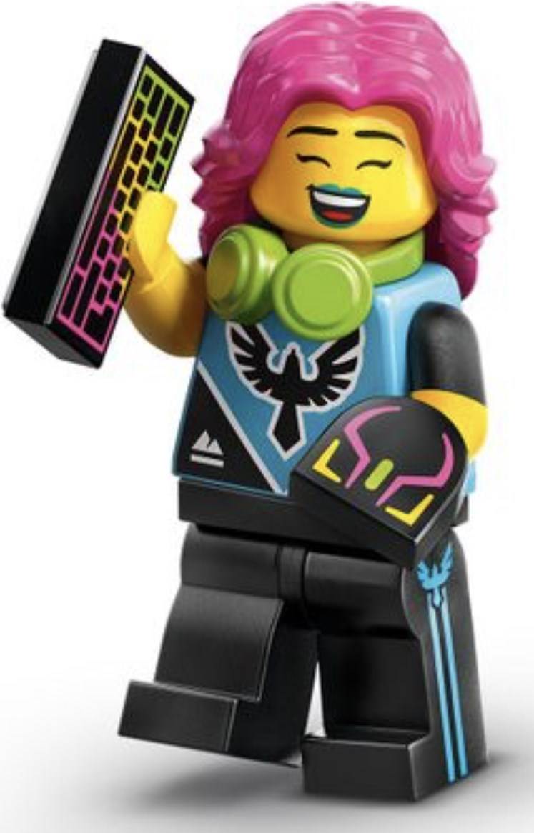 S25 E-Sports Gamer - Series 25 Minifigure (col425)