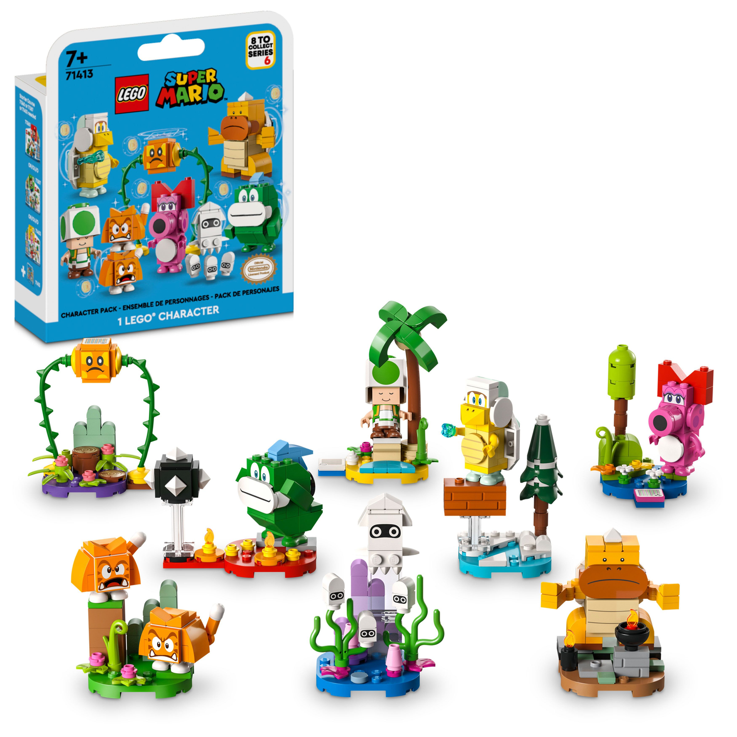 71413 Character Packs - Series 6 (Retired) LEGO Super Mario