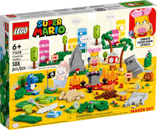 71418 Creativity Toolbox Maker Set (Retired) LEGO Super Mario