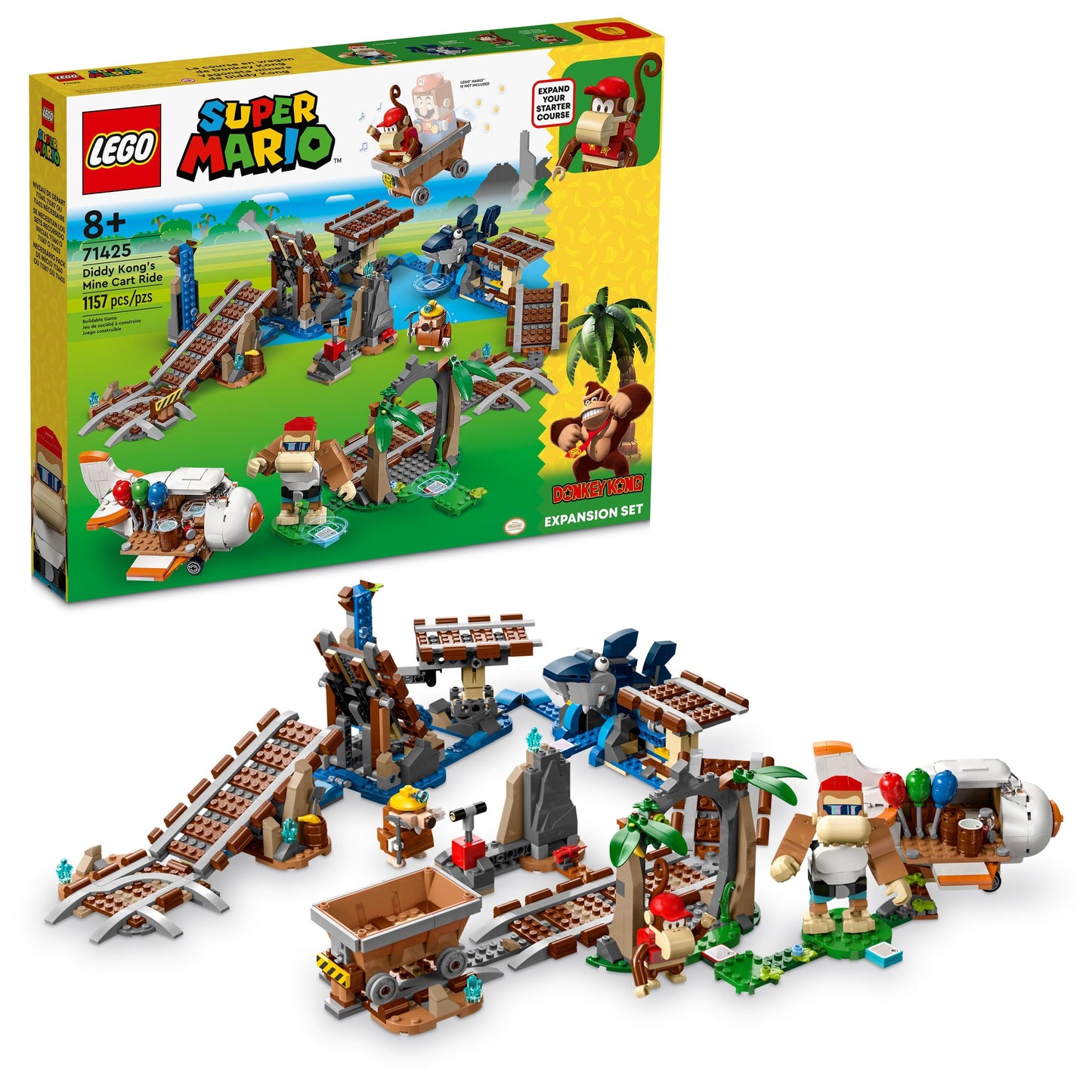 71425 Diddy Kong's Mine Cart Ride Expansion Set