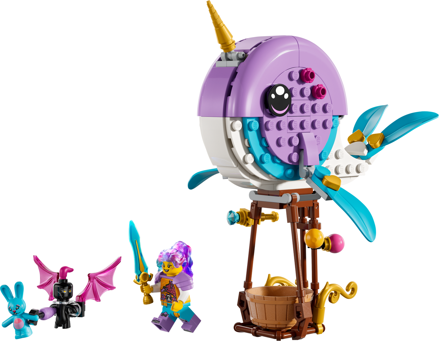 71472 Izzie's Narwhal Hot-Air Balloon