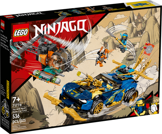 71776 Jay and Nya's Race Car EVO (Retired) LEGO Ninjago
