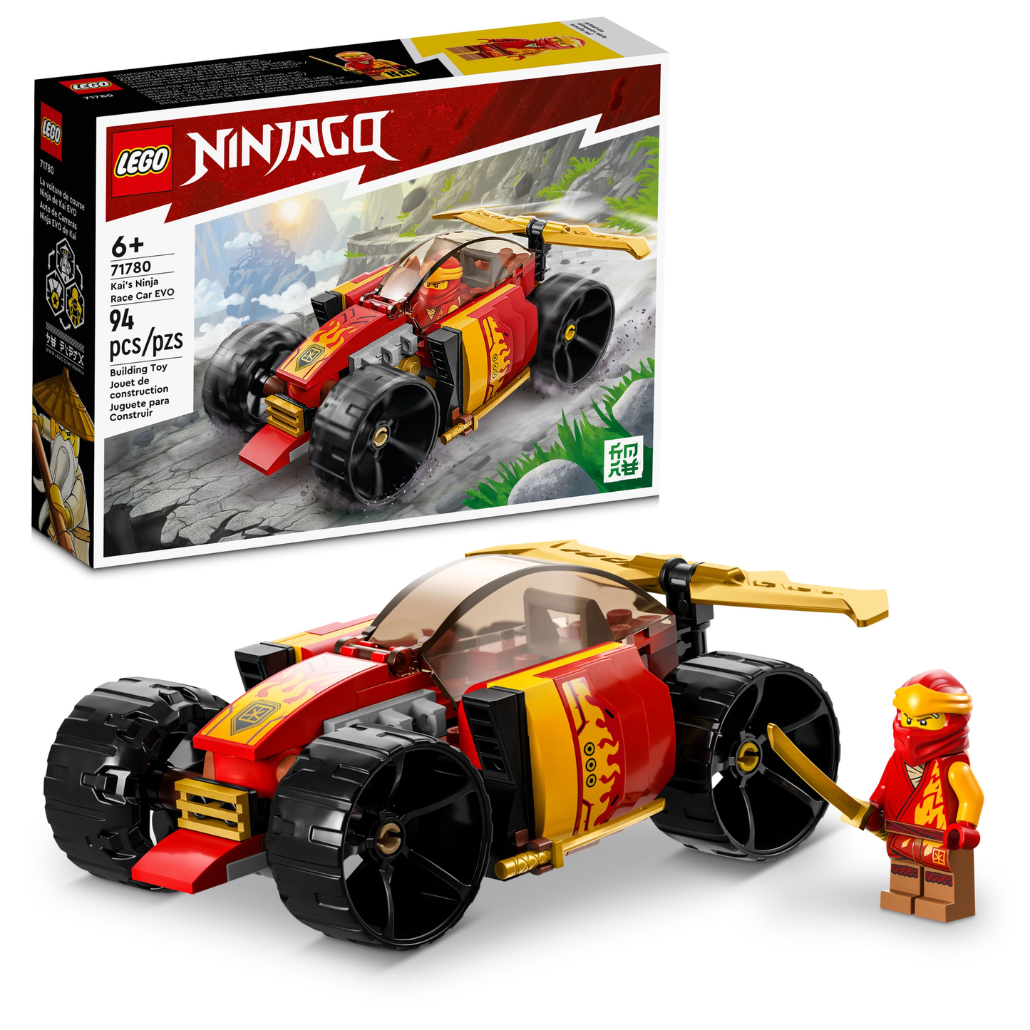 71780 Kai’s Ninja Race Car EVO