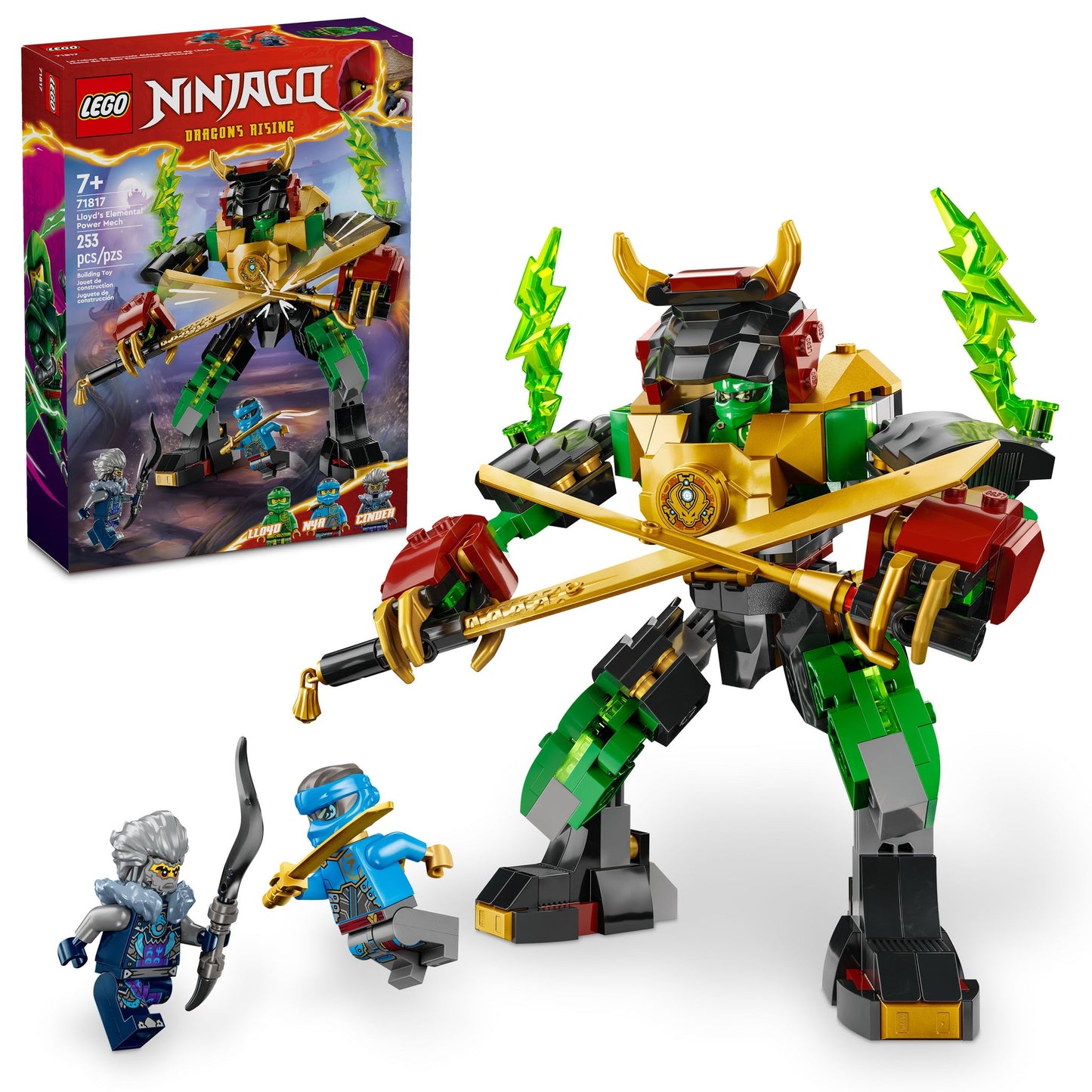 71817 Lloyd's Elemental Power Mech