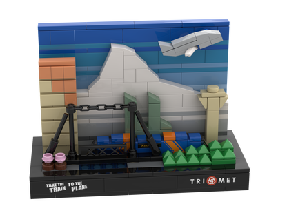 TriMet MAX Type 6 Microscale Cityscape (Custom)