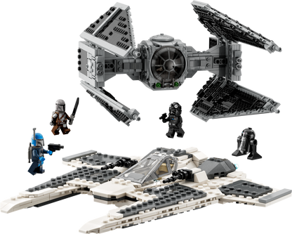 75348 Mandalorian Fang Fighter vs. TIE Interceptor™