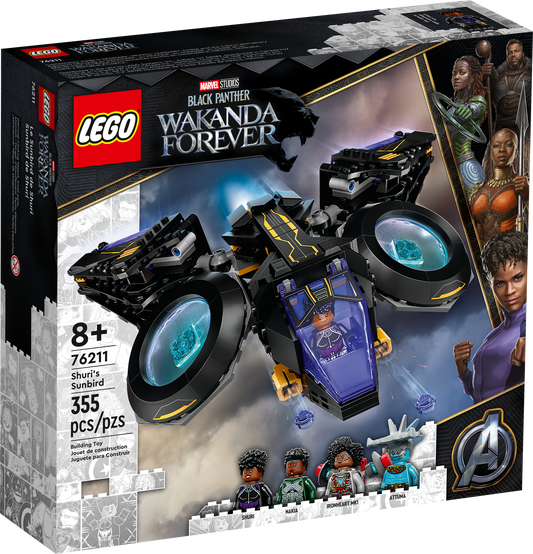 76211 Shuri's Sunbird (Retired) LEGO Marvel