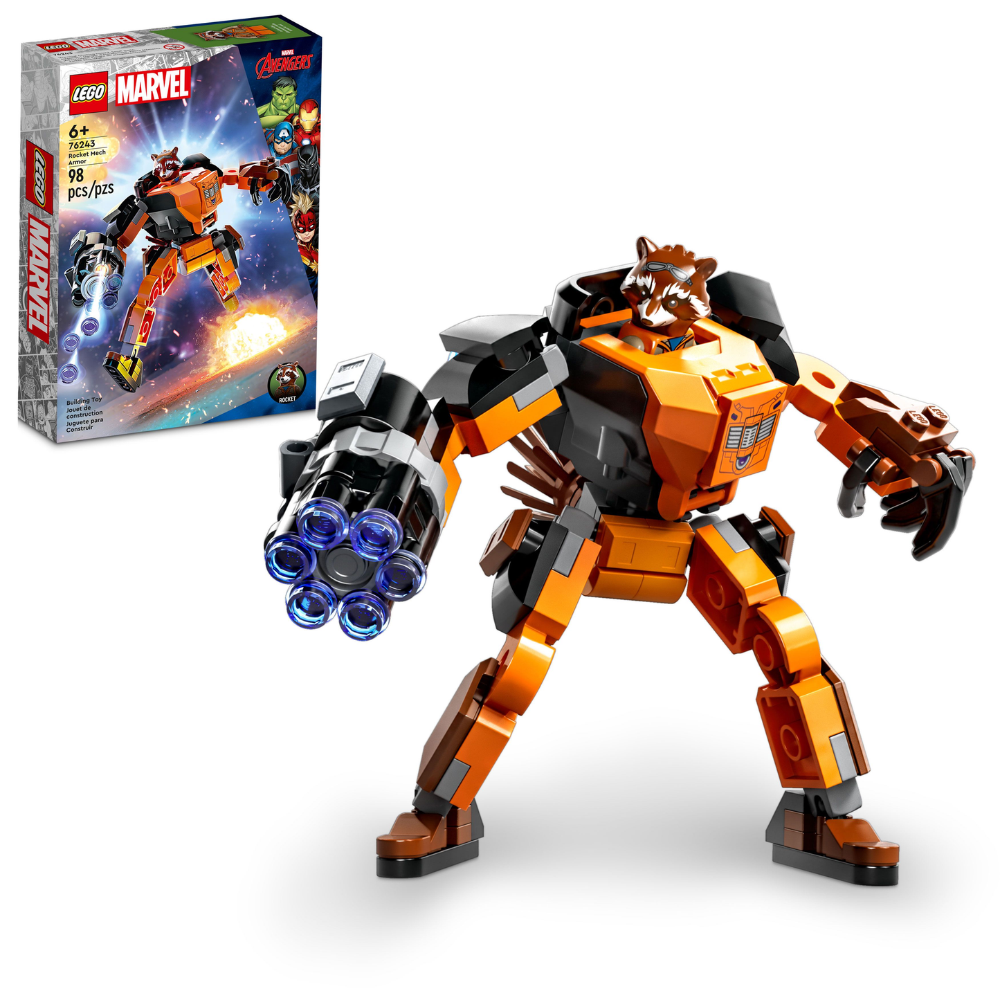 76243 Rocket Mech Armor (Retired) LEGO Marvel