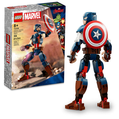 76258 Captain America Construction Figure