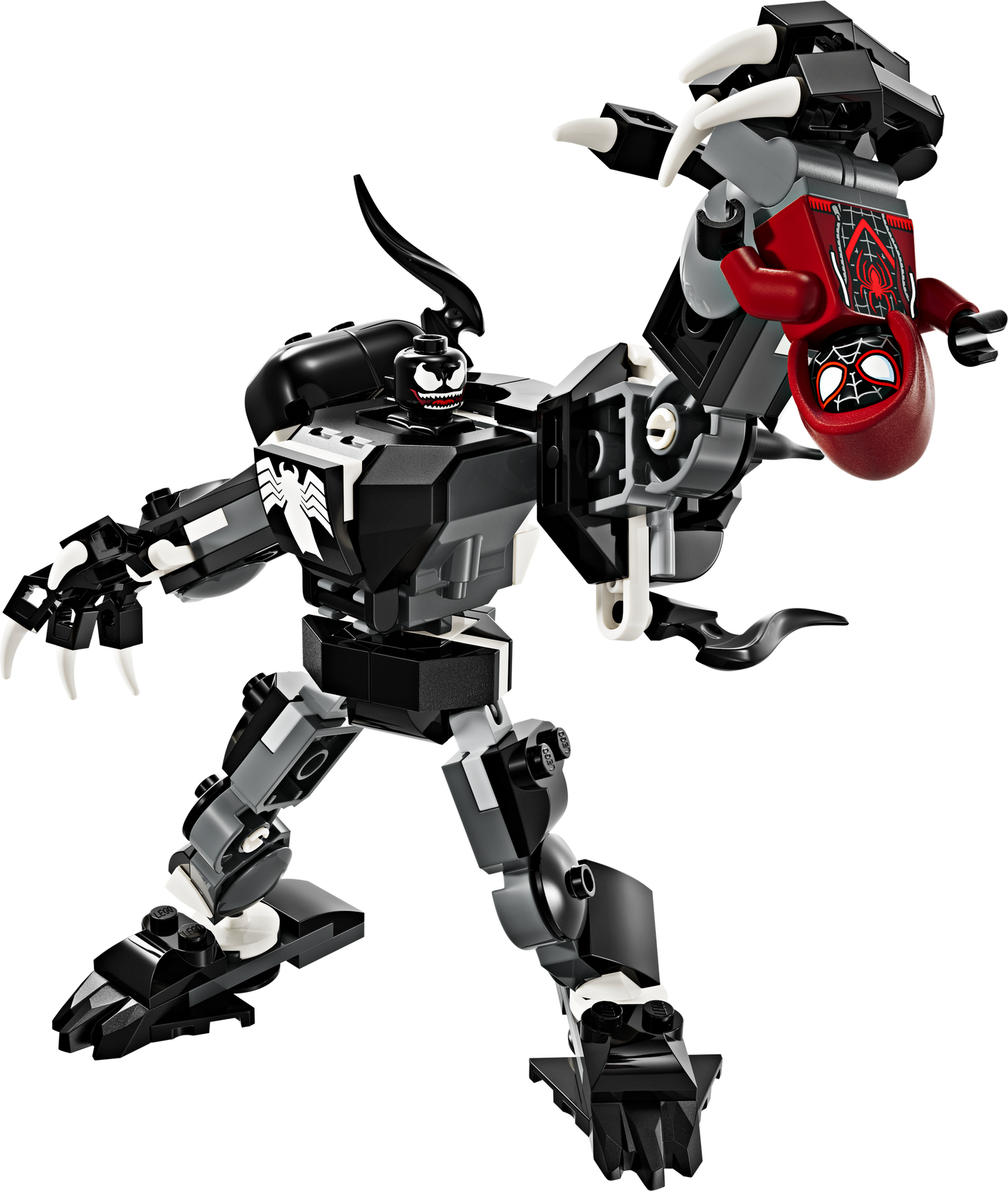 76276 Venom Mech Armor vs. Miles Morales