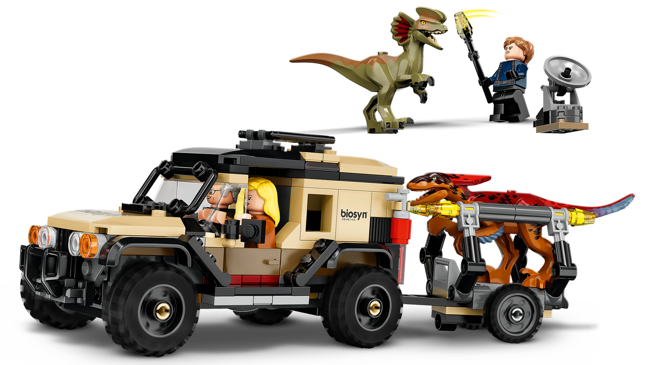 76951 Pyroraptor & Dilophosaurus Transport