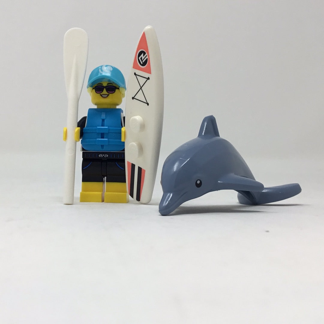 S21 Paddle Surfer - Series 21 Minifigure (col374)