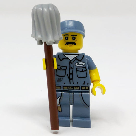 S15 Janitor - Series 15 Minifigure (col236)