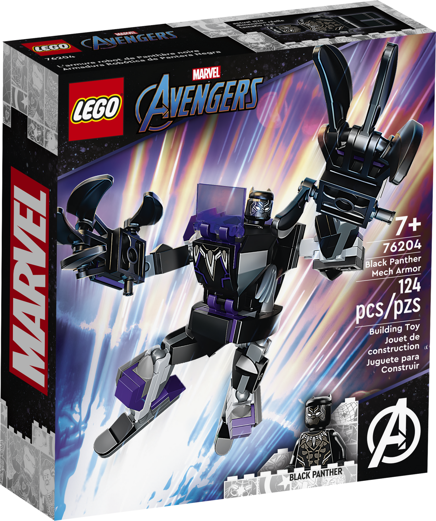 76204 Black Panther Mech Armor (Retired) LEGO Marvel