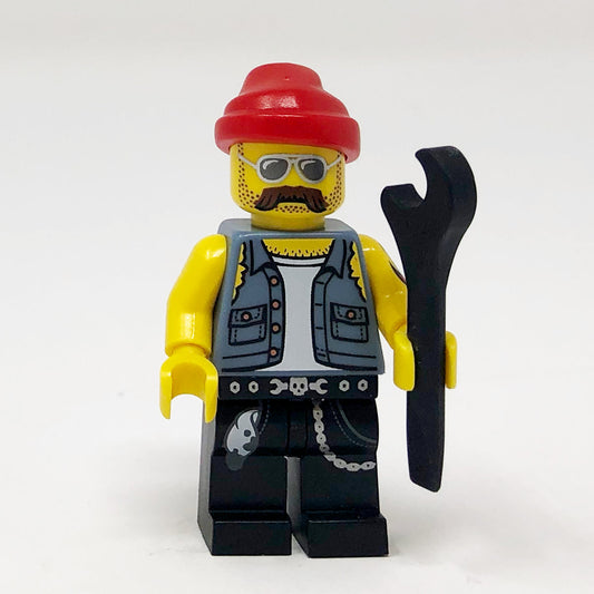 S10 Motorcycle Mechanic - Series 10 Minifigure (col160)