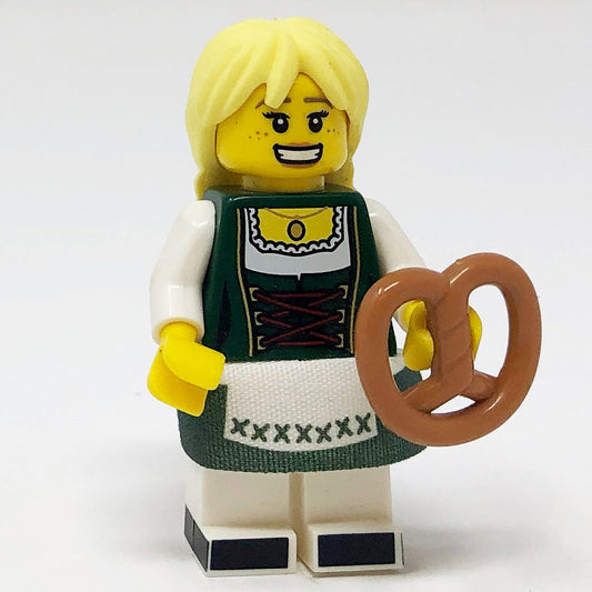 S11 Pretzel Girl - Series 11 Minifigure (col165)