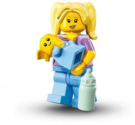 S16 Babysitter - Series 16 Minifigure (col259)