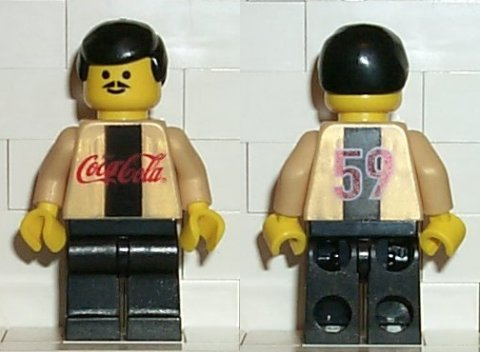 Soccer Player Coca-Cola Secret Player A - Gold (cc4471)